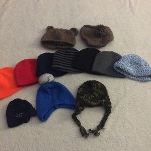 Boy hats lot—NWOT